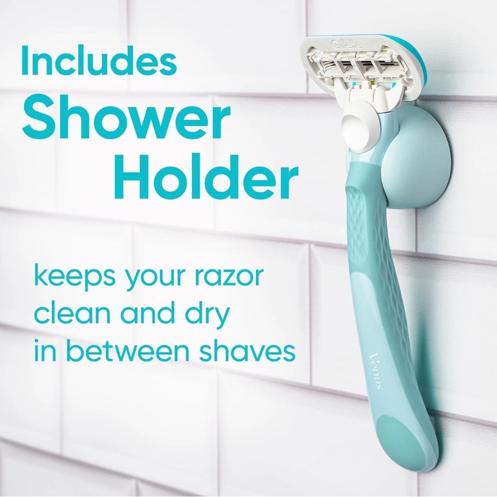 Gillette Venus Extra Smooth Razor for Women, Includes 1 Reusable Razor Handle + - Picture 5 of 7